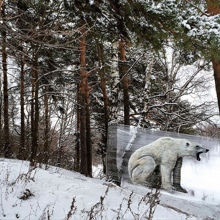 Cellograff forest animals evgeny ches 4