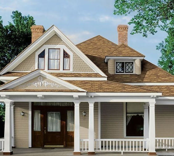 Exterior Paint Colors Brown Roof Hawk Haven