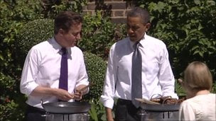 David Cameron and Barack Obama