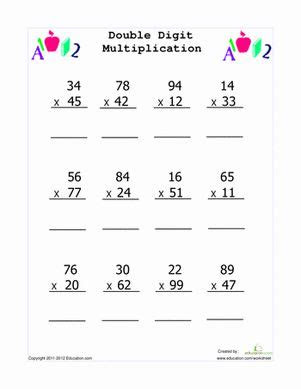 Someone sent you a pdf file, and you don't have any way to open it? double digit multiplication worksheet educationcom