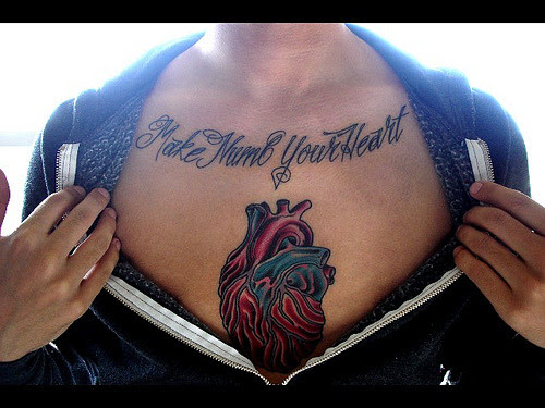 red animal war lyrics tattoo on joe (via solidariat)