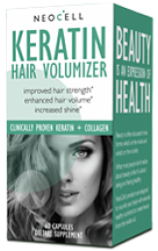 NeoCell Keratin Hair Volumizer - 60 CT
