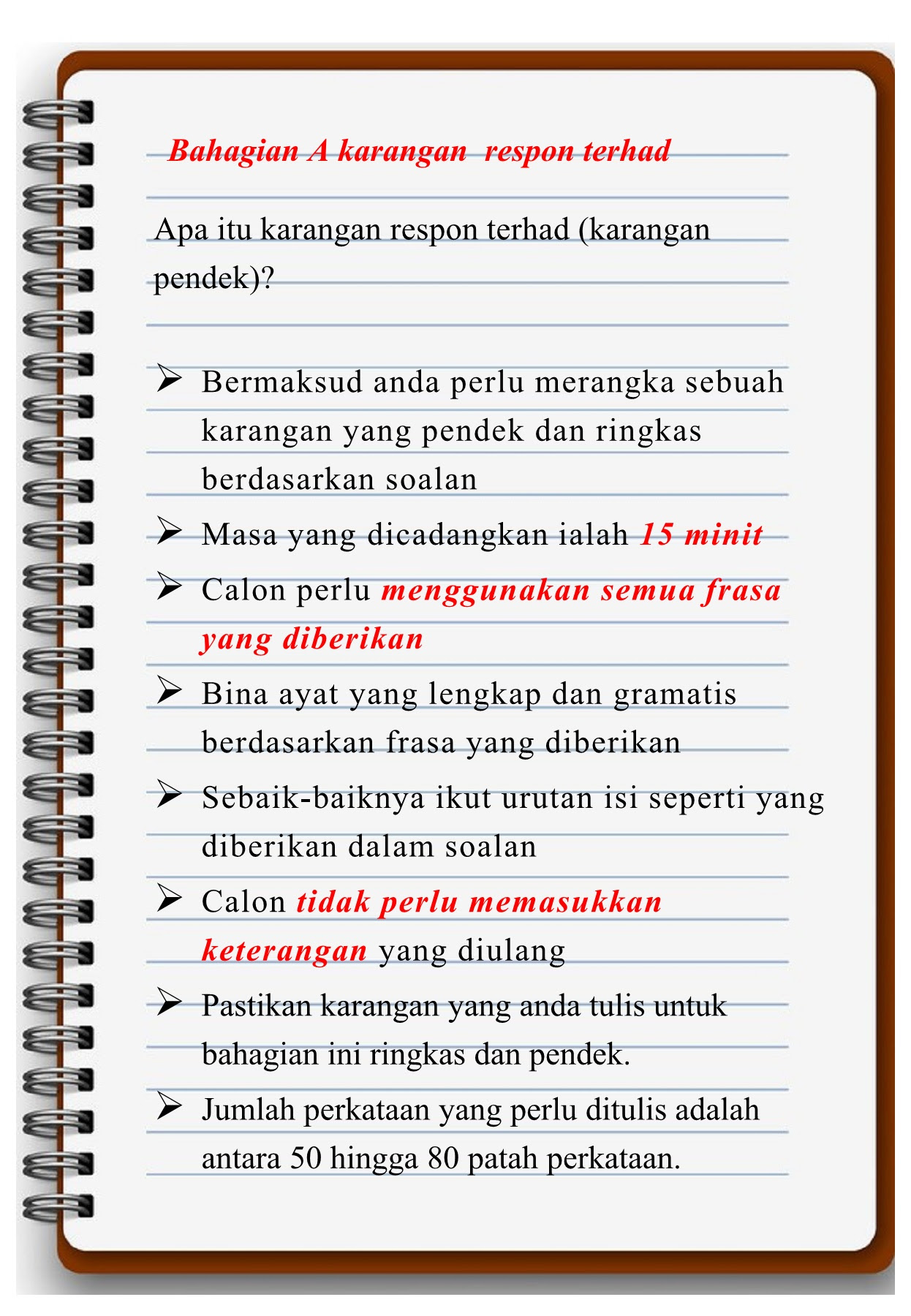 Karangan Bahagian A Pt3