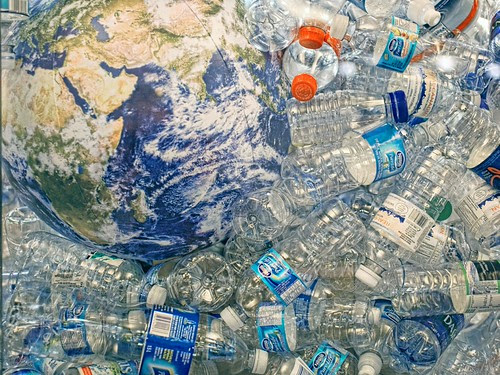 Drowning in plastic.