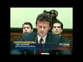 Shrimp Captain Attempts Arrest of BP Hayward at Senate Hearing