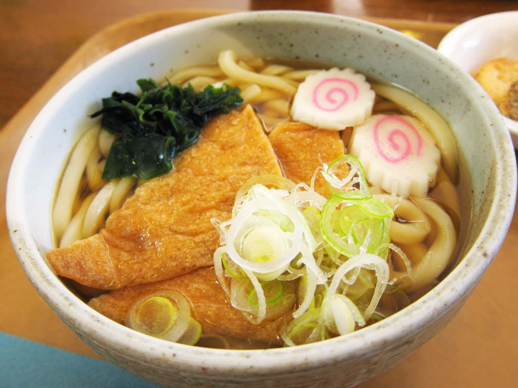 ゆんフリー写真素材集 No きつねうどん 日本 山梨