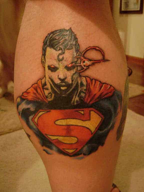 Superman Tattoos For Men Ideas And Inspiration For Guys Well this guy went and got it tattooed across his chest!! superman tattoos for men ideas and inspiration for guys