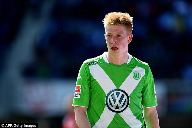 Kevin De Bruyne is a £40million target for Manchester City this summer after impressing at Wolfsburg