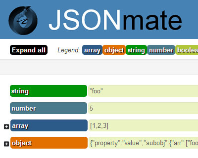 JSON Editor jQuery Plugin