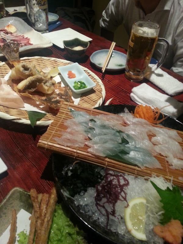 新宿で釣った魚をすぐ食べられる居酒屋 ざうお 新 時の軌跡 Yassuiのブログ
