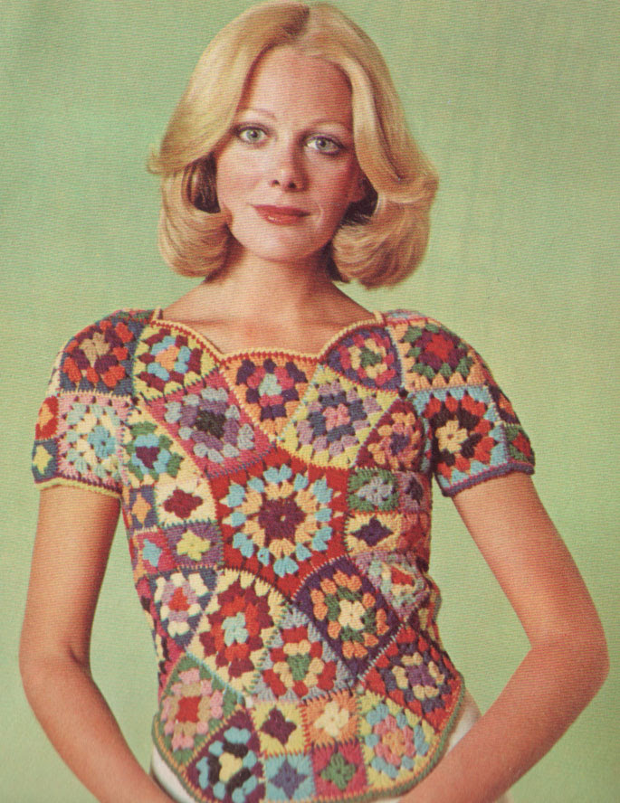 Granny Square shirt