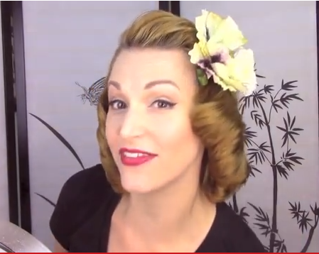 1940s Page Boy Hair