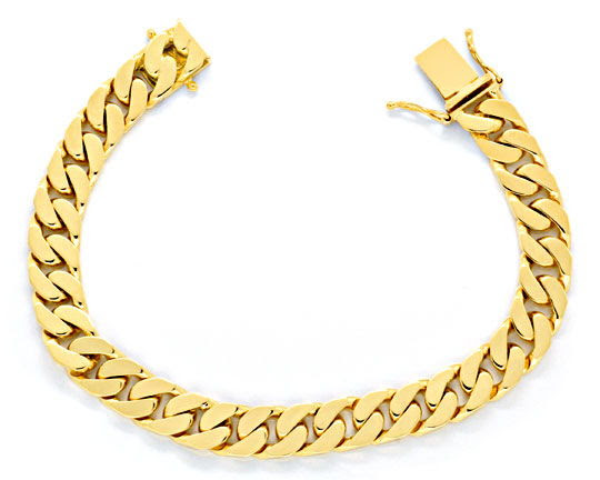 Originalfoto FLACHPANZER ARMBAND MASSIV KASTENVERSCHLUSS