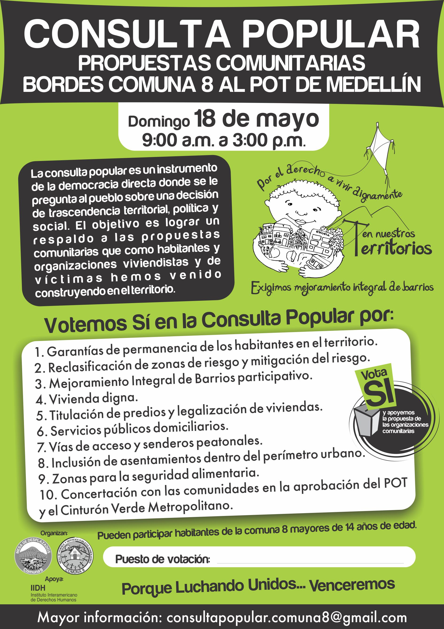 96% de los votantes dieron SI, en la consulta Popular en ...