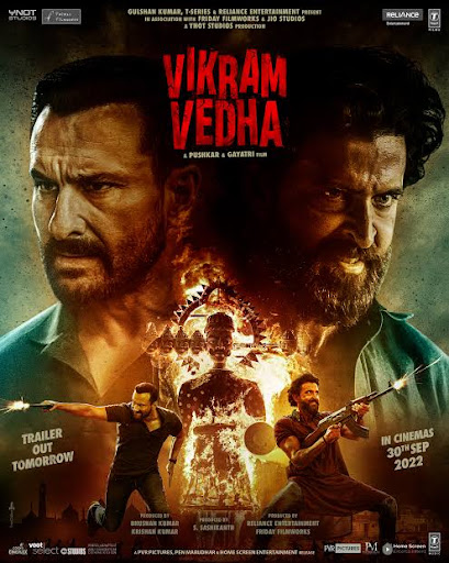 Vikram Vedha 2022 Full Movie [HQ Cinema Print] 📹 1080p, 720p, 480p | 🔊 Hindi | Direct Download Links