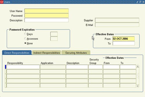 Oracle Form Personalization (Users) Final