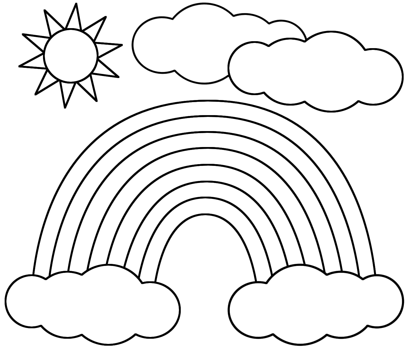 Sun Coloring Pages  Coloring Kids