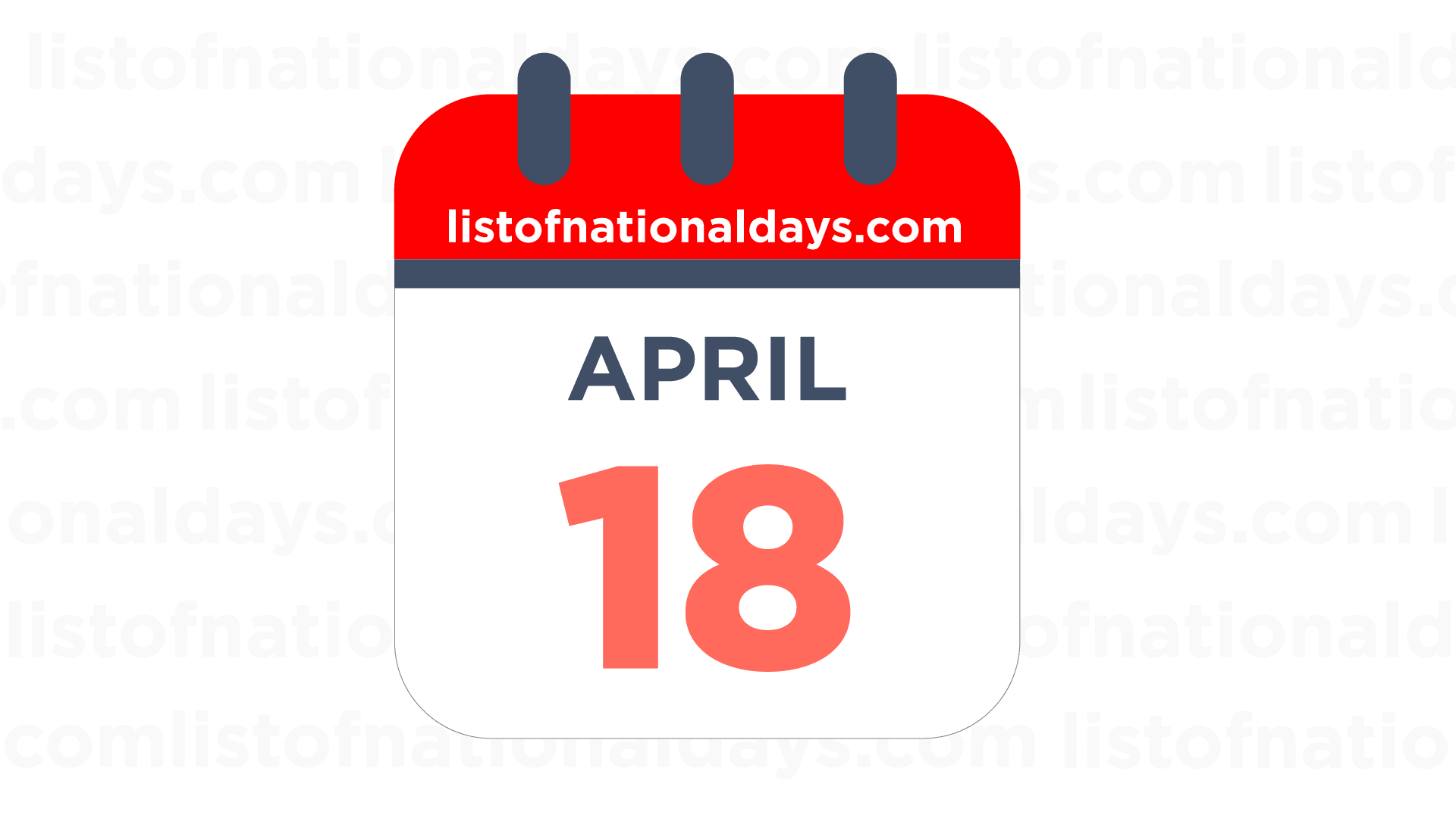 April 18th National Holidays Observances Famous Birthdays