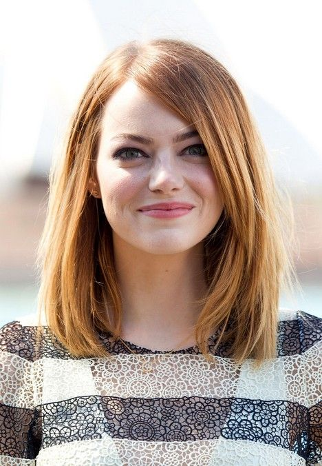 medium hairstyle round face