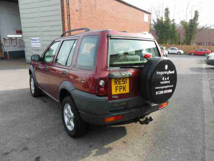 2001 LAND ROVER FREELANDER TD4 GS RED. car for sale