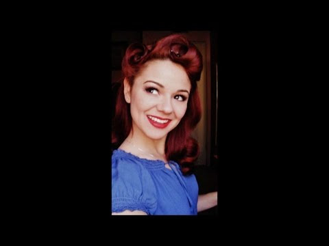 Tutorial for Long  1940s  Classic Hair  Waves  1940 s  