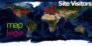 Locations of Site Visitors