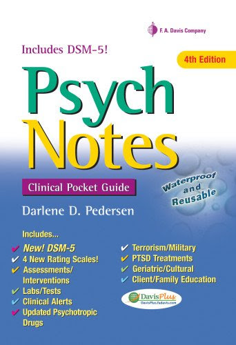 PsychNotes: Clinical Pocket Guide, 4th Edition (Davis's Notes), by Darlene D. Pedersen