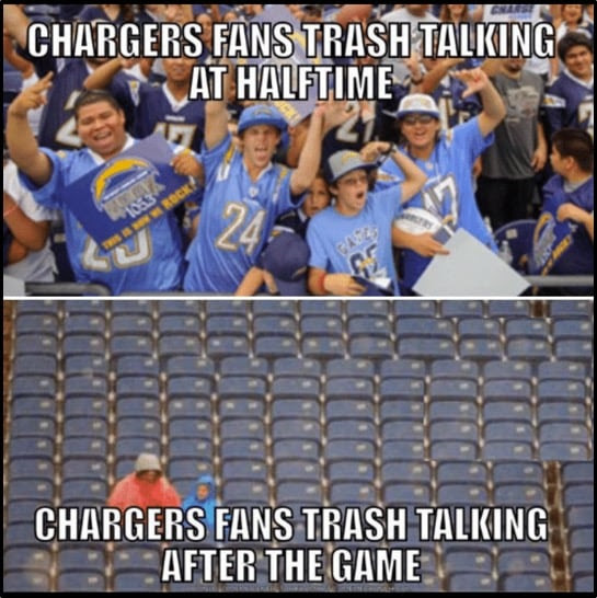 The Great Meme War Of 2019 Chiefs At Chargers