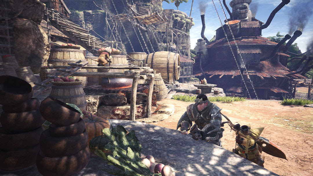Monster Hunter World Iceborne 官方网站操作指南 使用设施