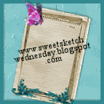I WAS A PROUD DESIGN TEAM MEMBER FOR SWEET SKETCH WEDNESDAY