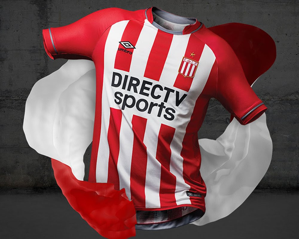 Camiseta titular Umbro de Estudiantes de La Plata 2017/18 ...