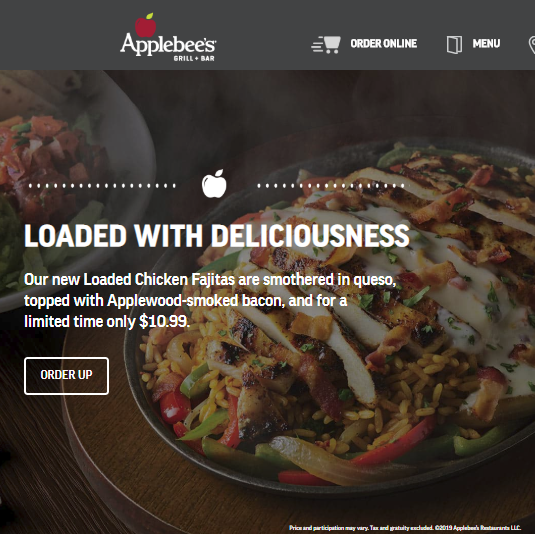 Applebee's Printable Coupon