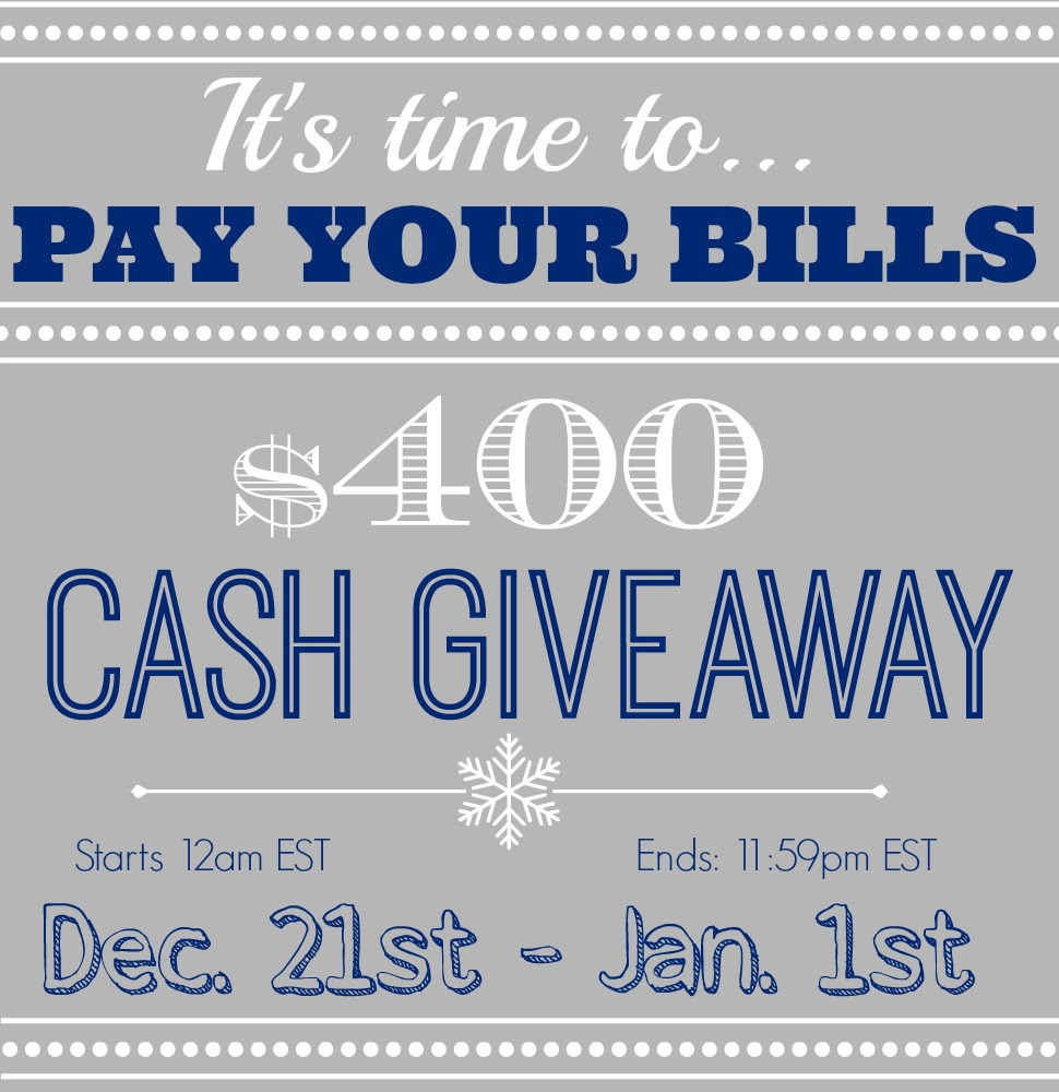 $400 Cash Giveaway! - Create and Babble