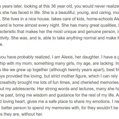 Contoh Karangan Bahasa Inggeris