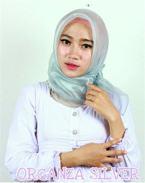 gambar tutorial hijab bahan organza tutorial hijab