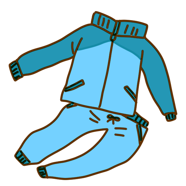 ジャージのイラスト かわいいフリー素材が無料のイラストレイン