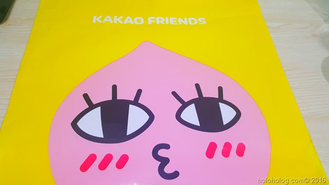 韓国 ソウルの カカオトーク キャラクターショップでお買い物