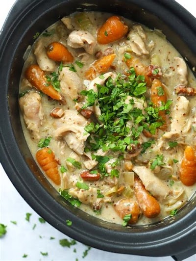 Delicious And Easy Chicken Casserole Recipe In Slow Cooker