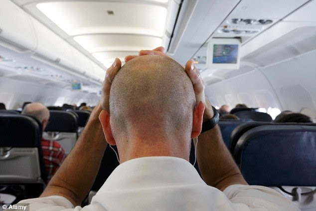When flying, a passenger is 100 times more at risk to catch a common cold than when not on a plane