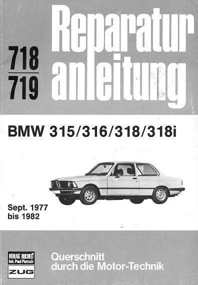 eBook Bmw 315 316 E21 1977 1992 Repair Service Manual