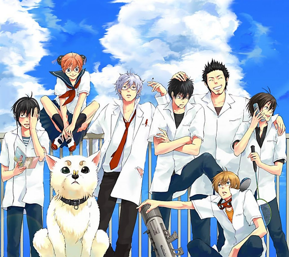 壁紙 銀魂のスマホ壁紙960x854 Gintama A04 Jpg 壁紙box