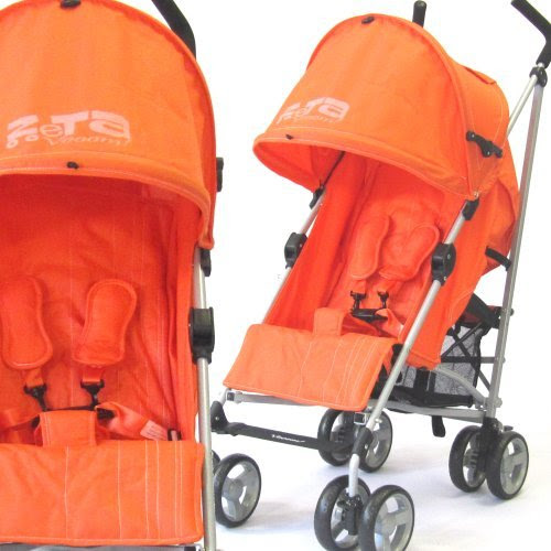 Best Review ZETA VOOOM - Orange with Rain Cover