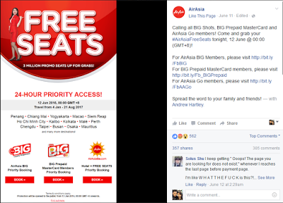 air asia ticket promotion