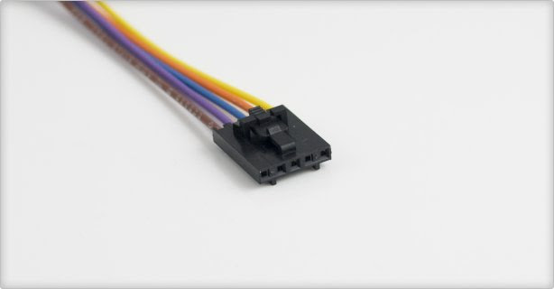 US Digital® | Products » CA-FC5-W5-NC 5-Pin Latching Connector/ Unterminated, 5-Wire Discrete Cable