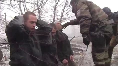 ukrainian soldiers forced  eat  uniform  russian