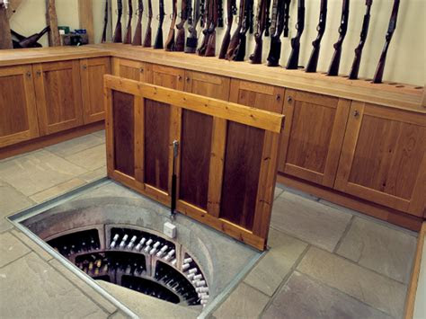 secret basement wine cellar  trap door entry