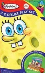 Colorforms Spongebob Squarepants 3-D Deluxe Play Set