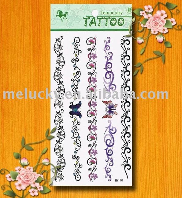 Payment is only released to the supplier after you confirm delivery. Learn more. See larger image: Body temporary Tattoo sticker---5pcs bracelet tattoos