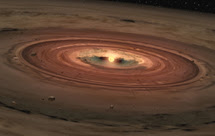 Modelo de sistema protoplanetario. | NASA