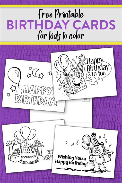 There are lots to choose from, with birthday cards . free birthday cards childrens worship bulletins blog